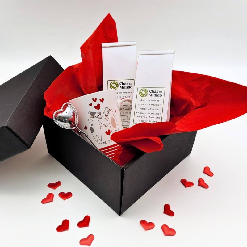 Coffret de Thés​ - The Love Box | Idee Cadeau Saint Valentin 2025