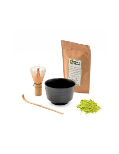 Japanisches Matcha-Set 4-teilig - Schwarz