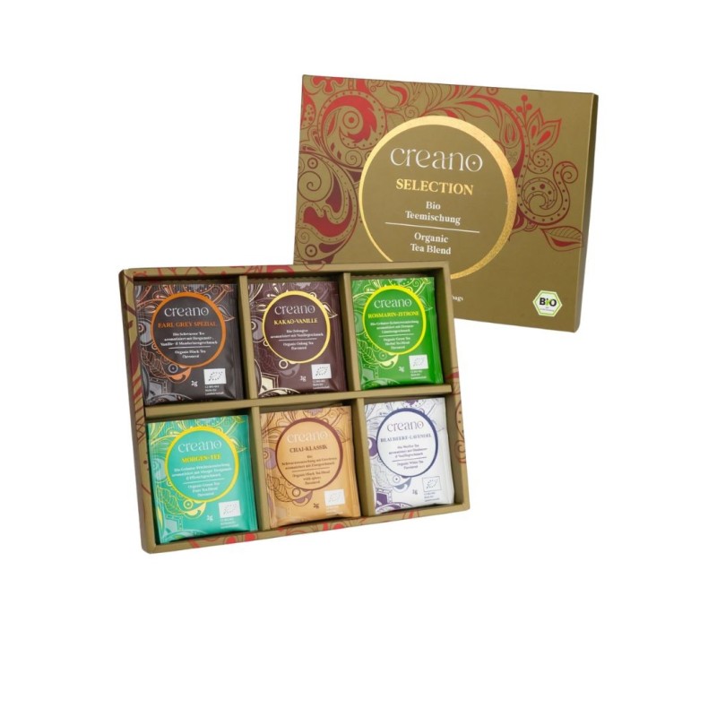 Creano Premium Organic Herbal Tea Box Classic - 24 Sachets
