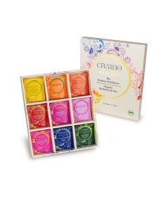Confezione Regalo di Tisane Bio Creano Premium Frutta ed Erbe – 27 Bustine