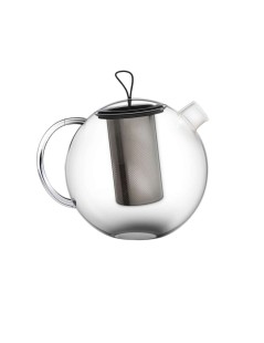 Teiera in Vetro Jumbo con Infusore Rimovibile 2L - Design Esclusivo Creano