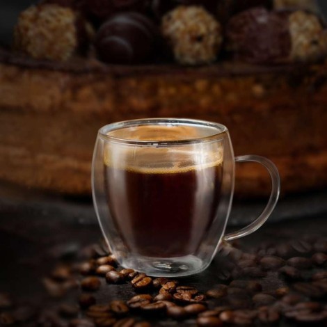 Box with 2 Creano Mugs 100 ml – Double-Walled Heat-Resistant Glass