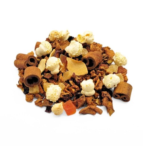 Tè di Frutta Popcorn Delice – Infusione Dolce e Tropicale dalle Note Tostate