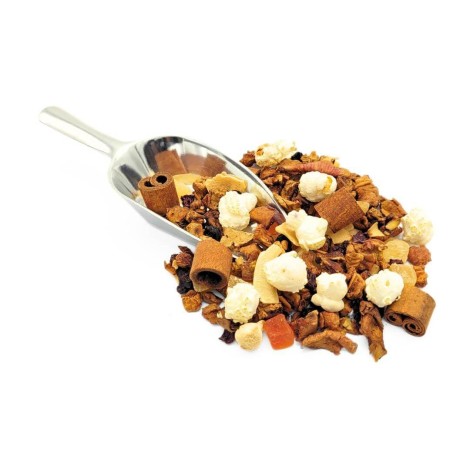 Tè di Frutta Popcorn Delice – Infusione Dolce e Tropicale dalle Note Tostate