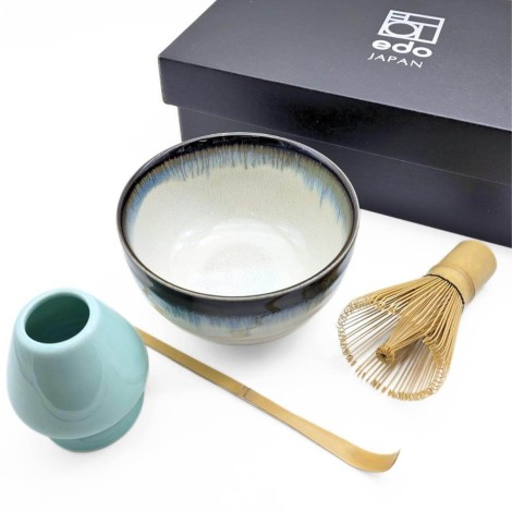 Set di Tè Matcha Giapponese Hanami – Gli Essenziali per la Preparazione