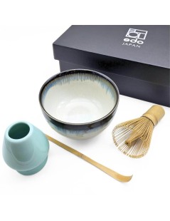 Set di Tè Matcha Giapponese Hanami – Gli Essenziali per la Preparazione