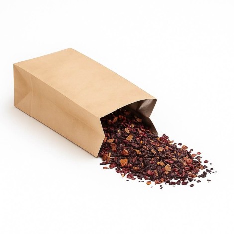 Bolsa Kraft Natural con Forro Plastificado para Té - 1kg