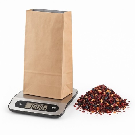 Bolsa Kraft Natural con Forro Plastificado para Té - 1kg