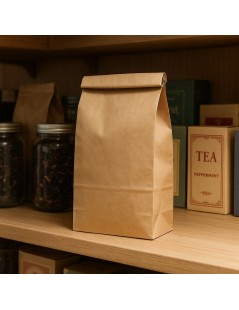 Busta Kraft Naturale con Rivestimento Plastificato – 1kg