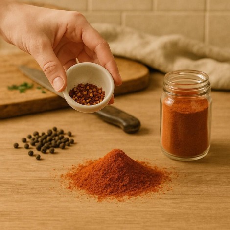 Cayennepfeffer Pulver 40/60, SHU | hot-Pepper-cayenne | piri-piri | Würzig