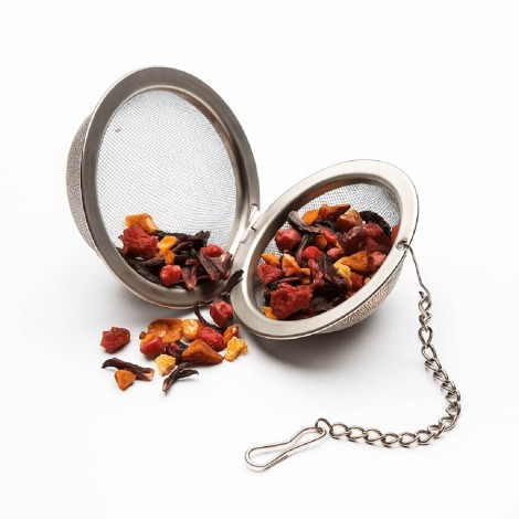 Infusore per Tè in acciaio Inox con Sfera in Rete | Accessori per tè