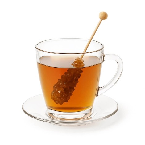 Sticks von karamellisierten Zucker ideal zum süßen von Tee oder Getränke