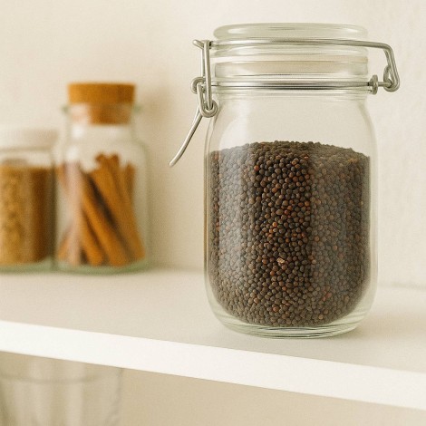 Semillas de Mostaza Negra | Brassica nigra | Propiedades y Beneficios