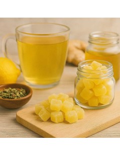 Ananas Déshydraté en cubes | Est un aliment nutritif au goût aigre-doux