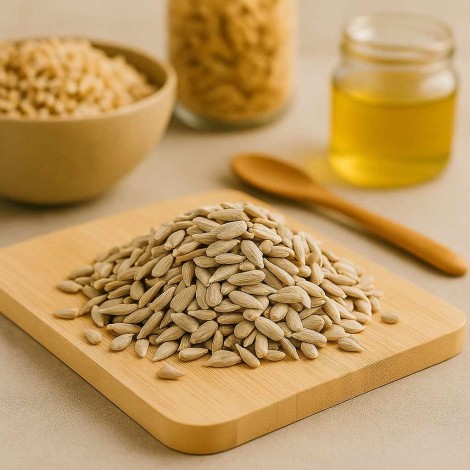 Semi di girasole sono un alimento ricco en vitamina E, fiber e magnesio