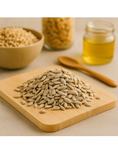 Semi di girasole sono un alimento ricco en vitamina E, fiber e magnesio