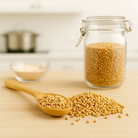 Mostaza Blanca Sinapis Alba | Utiliza en la preparación de condimentos