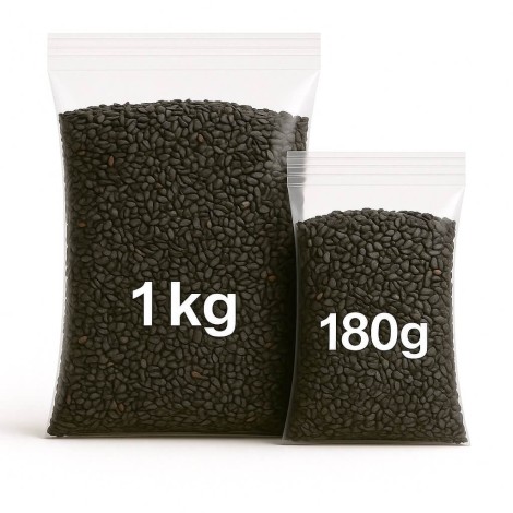 Semi di Sesamo Nero | Sesamum indicum contribuiscono a una salute ottimale