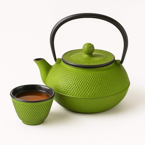 Bule de Ferro Verde Tenshi - 800ml