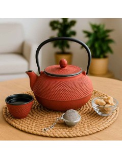 Teiera in Ghisa Rosso Tenshi - 800ml