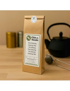 Thé Oolong Déesse de Jasmin c'est une mélange avec Jasmin et Citronnelle