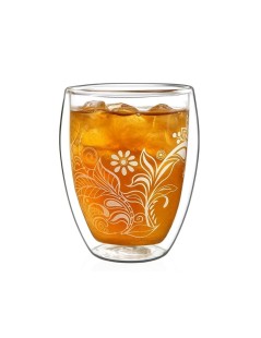 Coupes En Verre À Double Creano - Collection Florale