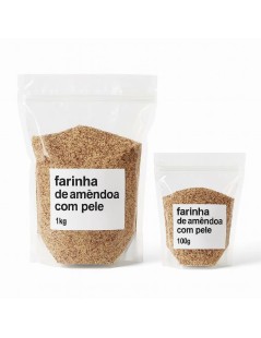 La harina de Almendra con Piel | Fuente de Omega 3 | Fibras | Vitaminas