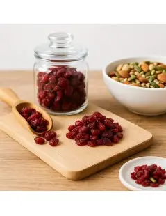Cranberries | Bacche di Vaccinium vitis | Bacche di Mirtilli rossi | diuretico