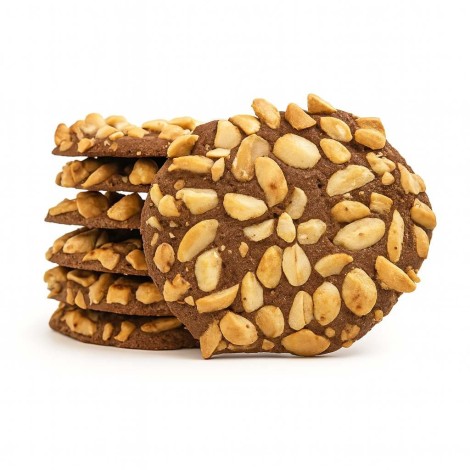 Biscuits au Cacao et Cacahuètes – Artisanaux, Sains et Croquants