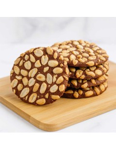 Biscuits au Cacao et Cacahuètes – Artisanaux, Sains et Croquants