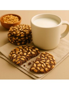Biscuits au Cacao et Cacahuètes – Artisanaux, Sains et Croquants