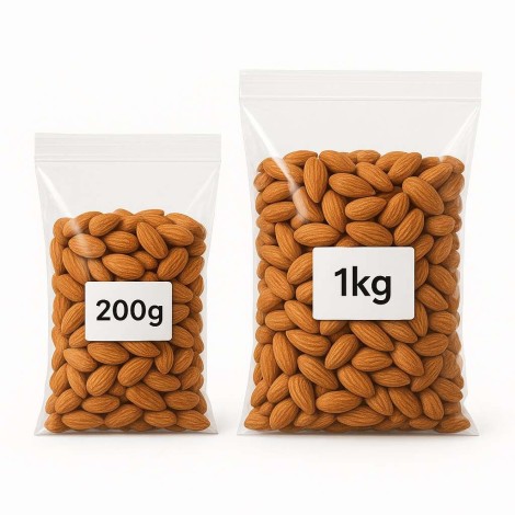 Almonds with Skin | Amygdalus communis | Dry fruit very rich in nutrients