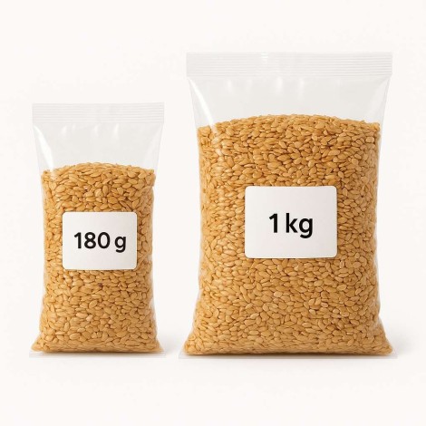 Golden Flaxseed | Golden Linseed | Linum usitatissimum | Fiber Protein