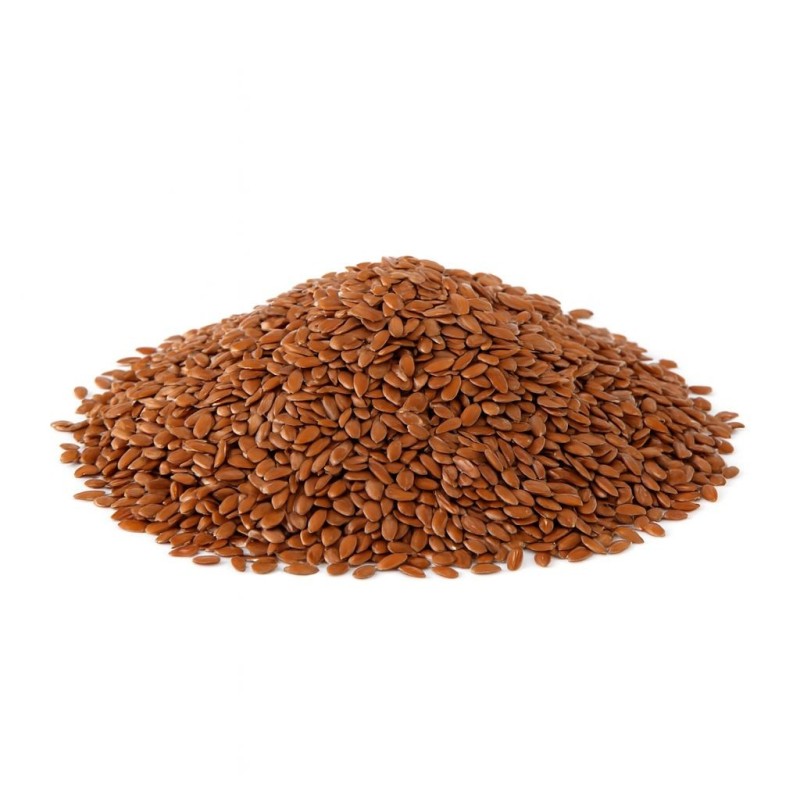 Brown Flaxseed (Linum usitatissimum) Natural Source of Fiber & Omega 3