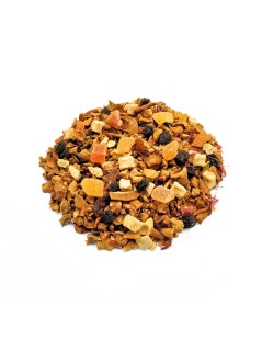 Tè alla Frutta Sole d’Estate – Infusione Agrumata con Mela, Papaia e Aronia