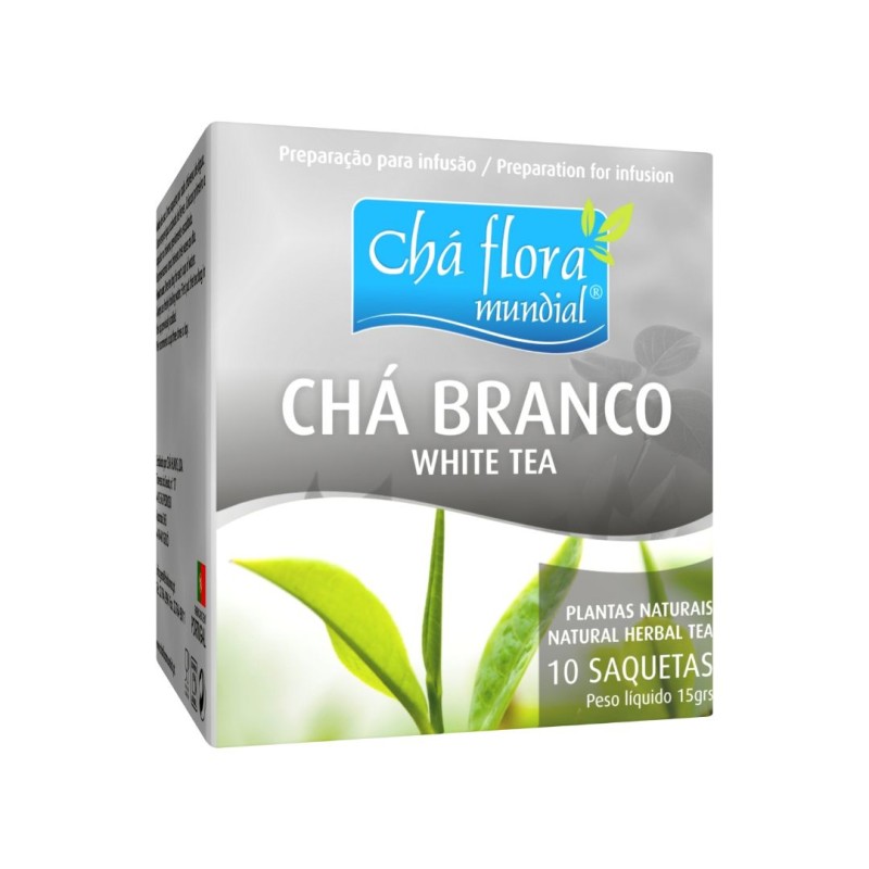Chá Branco Puro - 10 Saquetas
