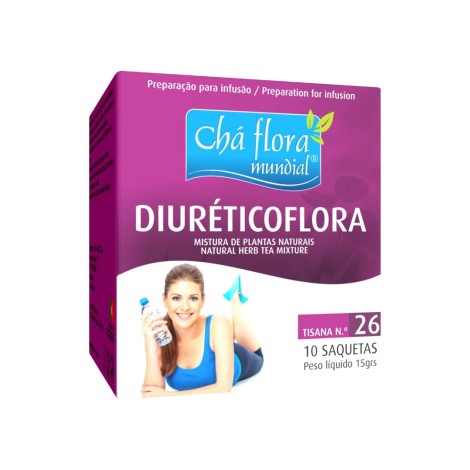 Diuretic Medicinal Tea with 10 Sachets for retention of fluids and kidneys