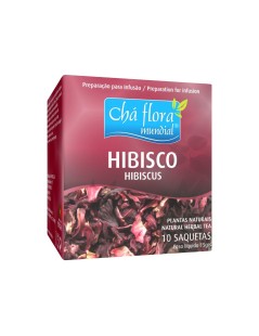 Chá de Hibiscos em Saquetas - Hibiskus - hibiscus sabdariffa