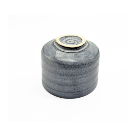 Derchawan Deep Blue - Keramikschale zur Zubereitung von Matcha-Tee