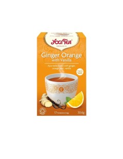 Yogi Tea Ingwer Orange mit Vanille Bio - 17 Beutel