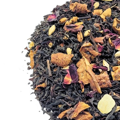 Tè Nero Arancia & Mandorle - Corposo, con Note Agrumate e Tostate