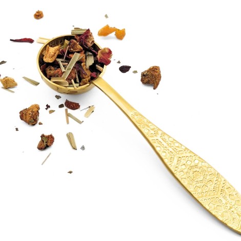 Cuillère de Dosage pour le Thé Inox Doré