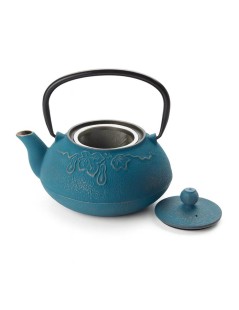 Iron Cast Teapot Blue Lantian - 1000ml
