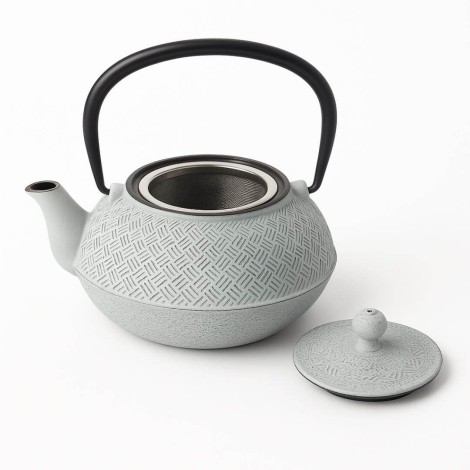 Tetera de Hierro Blanco Tenshi - 700ml