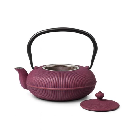 Teekanne aus Gusseisen Ning Bordeaux - 1200ml