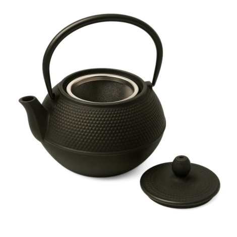 Bule de Ferro Preto "Nangang" 800ml de capacidade | Qualidade e Tradição