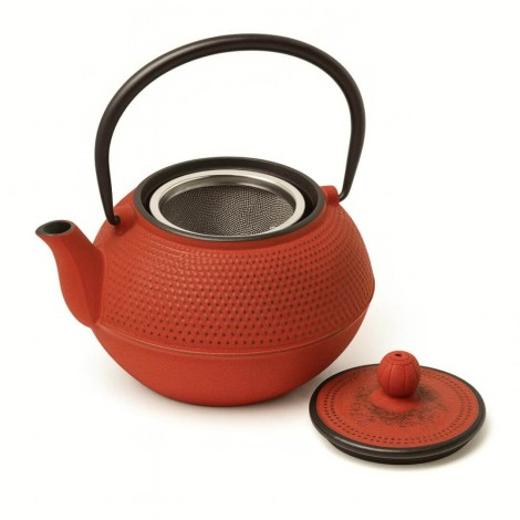 Tetera de Hierro Rojo Tenshi - 800ml