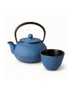 Iron Cast Teapot Blue “Tenshi” – 800ml