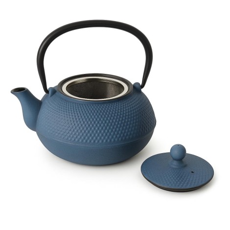 Iron Cast Teapot Blue Tenshi - 800ml