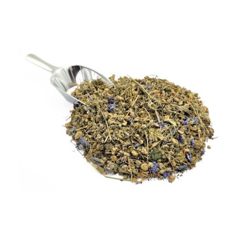 Malvenblätter Tee (Malva Sylvestris) Halsschmerzen, Katarrh der Raucher